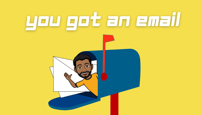 Mail box with emoji